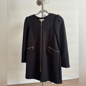 H&M black cotton coat
